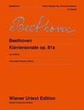 Ludwig van Beethoven - Piano Sonata (Les Adieux) - Edited after sources by Peter Hauschild and Jochen Reutter. op. 81a. piano..