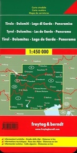 Tirol Dolomites. 1/450 000