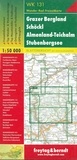  Freytag & Berndt - Grazer Bergland, Schöckl, Teichalm, Stunbenbergsee - 1/50 000.