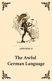 Mark Twain et Markus Reiter - The Awful German Language.