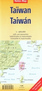 Taiwan. City maps : Central Taipei, Central Taichung, Central Tainan, Central Kaohsiung. 1/400 000  Edition 2020