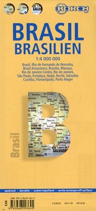  Borch Map - Brazil - 1/4 000 000.