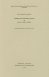 Jean-Marie Le Minor - Catalogue de la bibliothèque ancienne du Mont Sainte Odile - Incunables, seizième, dix-septième siècles.