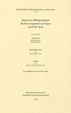 Jean Jenny et Jean Muller - Répertoire bibliographique des livres imprimés en France au XVIIe siècle - Tome 27, Bourges-Montbéliard-Reims.