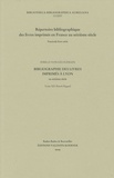 Sybille von Gültlingen - Bibliographie des livres imprimés à Lyon au seizième siècle - Tome 12, Benoît Rigaud.