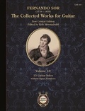 Fernando Sor - Collected Works for Guitar Vol. 10 - 16 Guitar Solos without Opus Numbers. guitar..