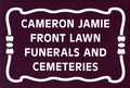 Cameron Jamie - Front Lawn Funerals and Cemeteries.