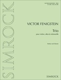 Viktor Fenigstein - Trio - violin, viola and cello. Partition et parties..