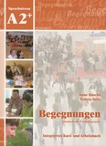 Anne Buscha et Szilvia Szita - Begegnungen - Integriertes Kurs- und Arbeitsbuch Sprachniveau A2+. 2 CD audio
