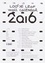 Manuel Raeder - Loose Leaf - Wall Calendar 2016.
