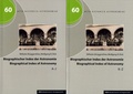 Wilhelm Brüggenthies et Wolfgang Dick - Biographischer Index der Astronomie - Pack en 2 tomes : A-J ; K-Z.