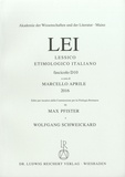 Marcello Aprile et Max Pfister - Lessico Etimologico Italiano - Fascicolo D10.