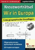 Kreuzworträtsel Wir in Europa - Erste geographische Grundlagen.