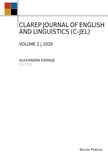 Alexandra Esimaje et  Collectif - Clarep journal of english and linguistics (c-jel) - Vol. 2.