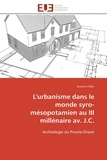 Suzanne Dibo - L'urbanisme dans le monde syro-mésopotamien au IIIe millénaire av. J.C - Archéologie du Proche-Orient.