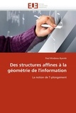 Paul Mirabeau Byande - Des structures affines à la géométrie de l'information - La notion de T-plongement.