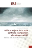 Jean Boole - Defis et enjeux de la lutte contre le changement climatique en rdc - Memoires de la decentralisation du processus.