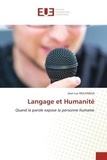 Jean-Luc Mulyanga - Langage et Humanité - Quand la parole expose la personne humaine.