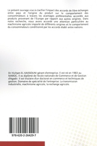 Les déterminants de choix d'un produit étranger. Impact des accords de libre échange et l'origine du produit sur le comportement du consommateur