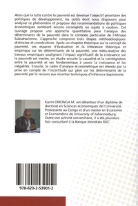 Déterminants de la pauvreté en Afrique subsaharienne. Une investigation empirique