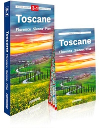  Express Map - Toscane - Florence, Sienne, Pise. Guide + atlas + carte.