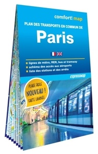  Express Map - Plan des transports en commun de Paris.
