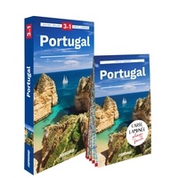 Janusz Andrasz - Portugal - Guide + Atlas + Carte 1/520 000. 1 Plan détachable