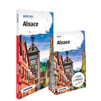  Express Map - Alsace - Avec 1 carte laminée 1/300 000.