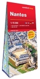  Express Map - Nantes 1/15.000 - Carte grand format laminée - plan de ville.