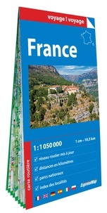  Express Map - France - 1/1 050 000.