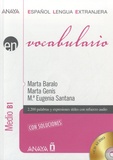 Marta Baralo - Vocabulario - Medio B1. 2 CD audio