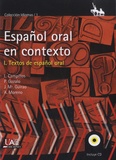 Antonio Moreno Sandoval - Español oral en contexto - Textos español oral. 1 CD audio