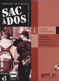 Michèle Butzbach et Carmen Martin Nolla - Sac à dos 1 Méthode de français pour adolescents - Cahier d'exercices. 2 CD audio