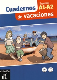 Matilde Martinez Sallés - Cuaderno de vacaciones Espanol A1-A2 - Actividades de repaso de la lengua espanola para la secundaria. 1 CD audio