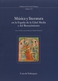 Virginie Dumanoir - Musica y literature en Espana de la Edad Media y del Renacimiento.