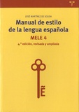 José Martinez de Sousa - Manual de estilo de la lengua española - MELE 4.