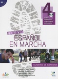 Francisca Castro Viudez et Mercedes Alvarez Pineiro - Nuevo español en marcha 4 B2 - Cuaderno de ejercicios. 1 CD audio MP3