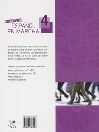 Nuevo español en marcha 4 B2. Cuaderno de ejercicios  avec 1 CD audio MP3