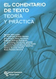 Agustín Vera Lujàn et Maria-Antonieta Andion Herrero - El comentario de texto - Teoria y practica.