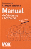 Jordi Indurain Pons - Diccionario manual de sinonims i antonims.