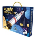 Alberto Borgo et Ester Tomè - La fusée spatiale 3D - Construis ta fusée ! Avec 12 silhouettes et 1 livre.
