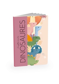 Dinosaures. Avec 8 formes en bois et 1 base-jeu en carton