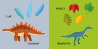 Les dinosaures. Avec 1 puzzle et 10 dinosaures
