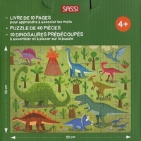 Les dinosaures. Avec 1 puzzle et 10 dinosaures