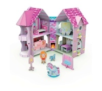 La maison de poupées 3D. Livre et maquette à construire