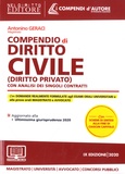 Antonino Geraci - Compendio di diritto civile (diritto privato) - Con analisi completa dei singoli contratti.