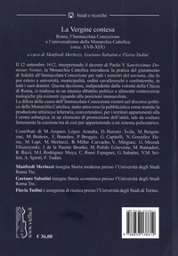 La Vergine contesa. Roma, l’Immacolata Concezione e l’universalismo della Monarchia Cattolica (secc. XVII-XIX)