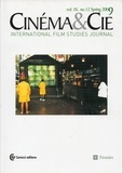 XXX - Cinema et cie (vol 9) international film studies journal.