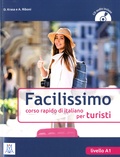 Daniel Krasa et Aldo Riboni - Facilissimo, corso rapido di italiano per turisti - Livello A1. 1 CD audio MP3