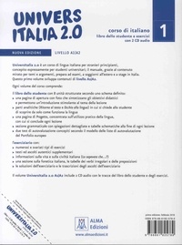 Universitalia 2.0 Livello A1/A2. Corso di italiano - Libro dello studente e esercizi  avec 2 CD audio